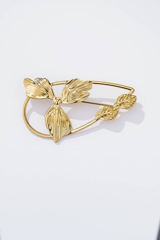 BHYRXRX119 stainless steel brooch