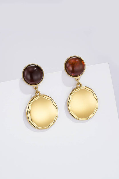 Boucles d'oreille en acier inoxydable 124RX232