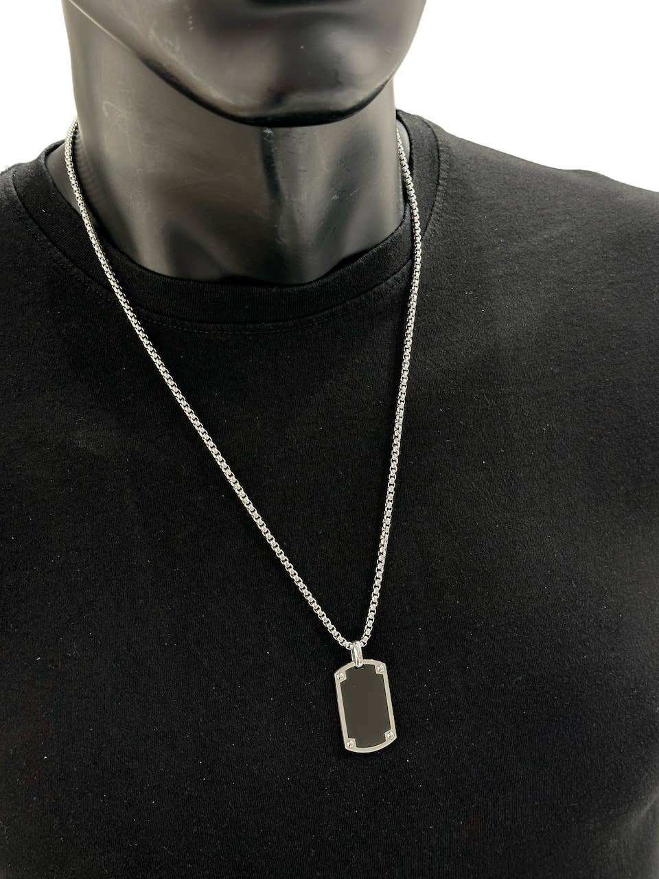 Stainless steel necklace 224OP09