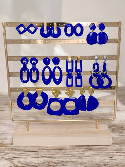 Set de boucles d'oreilles en acier inoxydable SET85
