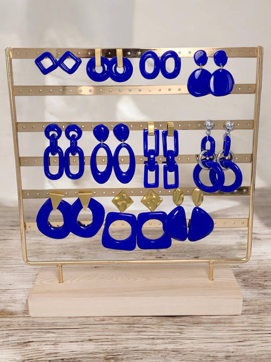 Stainless steel earring set SET85
