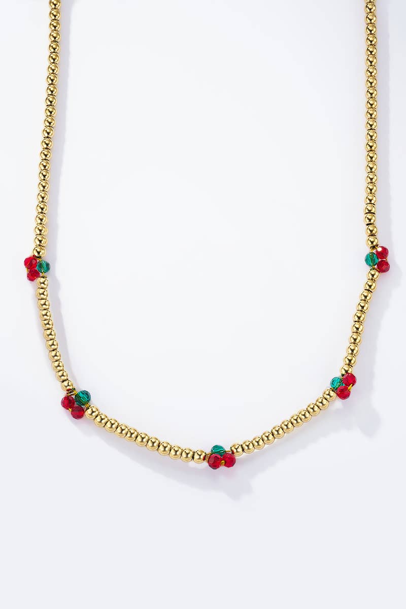 Stainless steel necklace 224AQ157