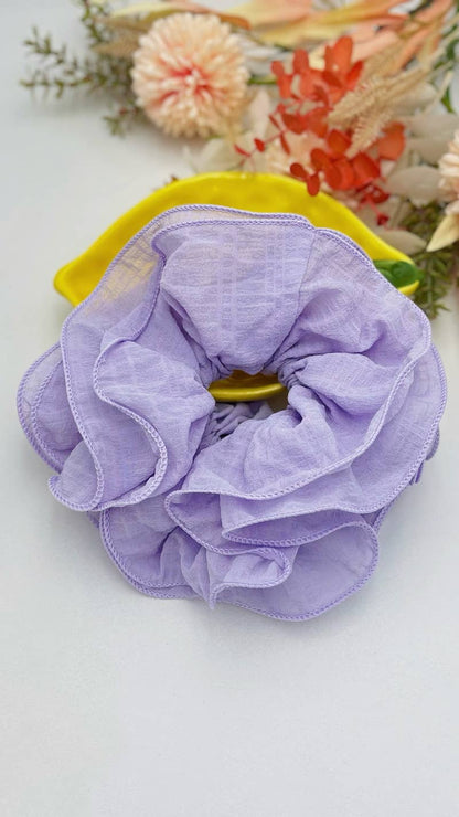 Ruffled scrunchie 20cm FQ41