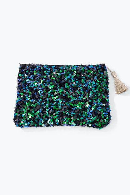 Sequin makeup bag CY46