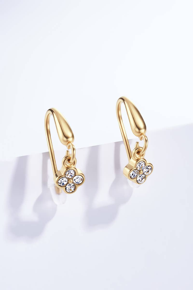Boucles d'oreilles en acier inoxydable 124RX113