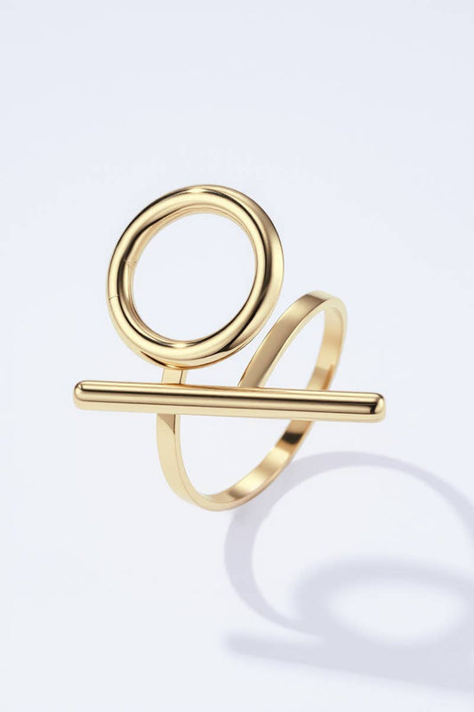 424RX173 stainless steel ring