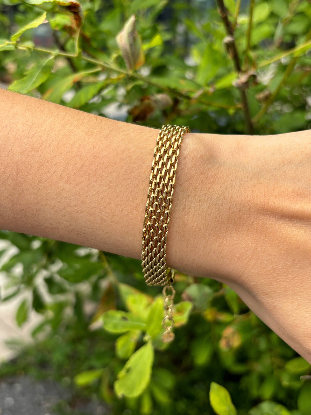 324RX19 Stainless steel chain bracelet