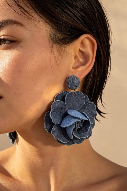 Boucles d'oreilles avec puce en acier inoxydable 124NN17