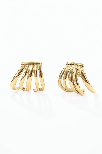 Stainless steel earrings 124AQ725