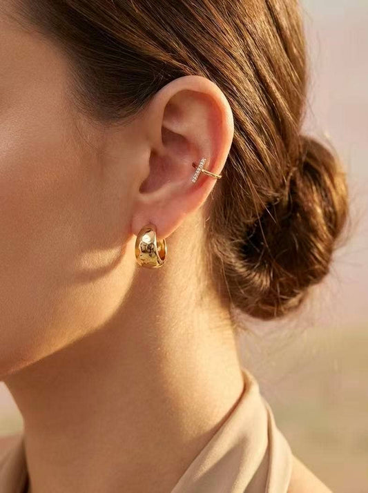 Stainless steel ear cuff 124RX300