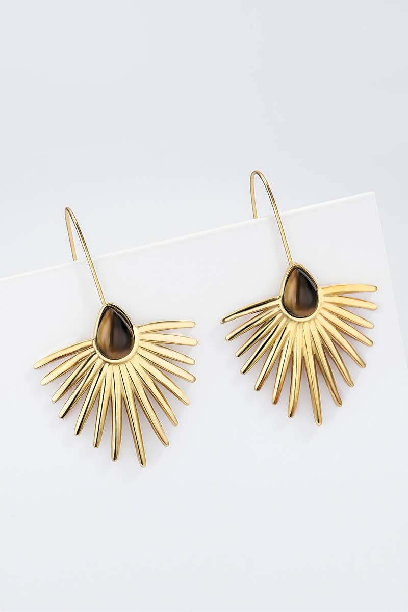 Stainless steel earrings 124RX202