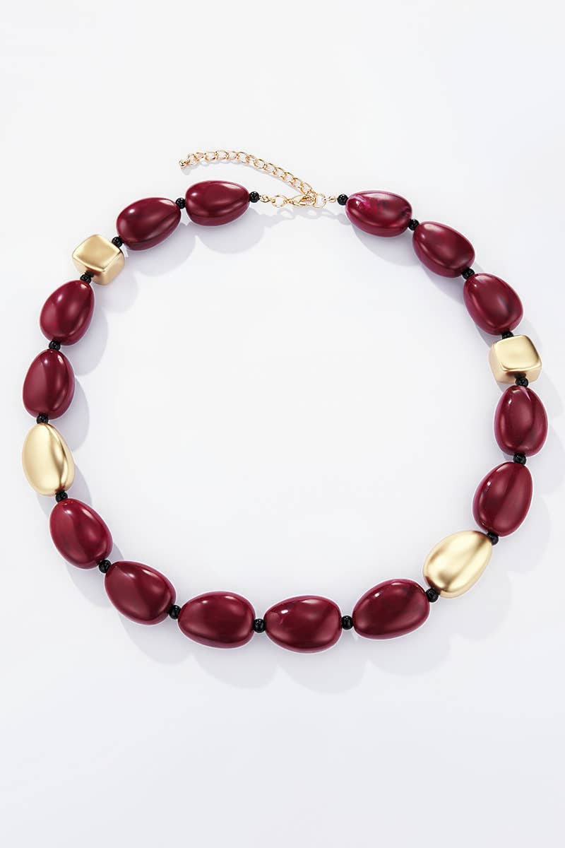 2WY02 resin necklace