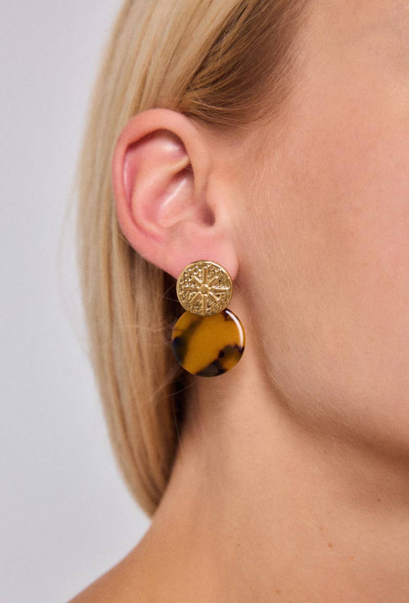 Stainless steel earrings 124RX181
