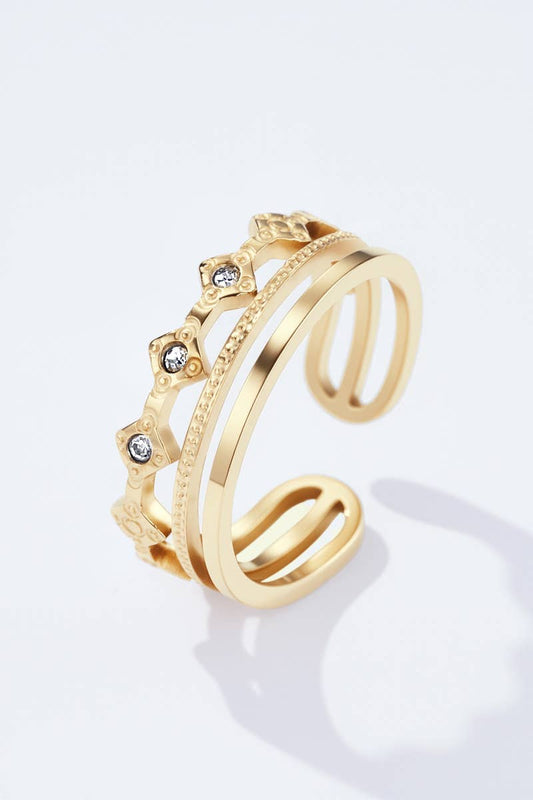Stainless steel ring 424RX117