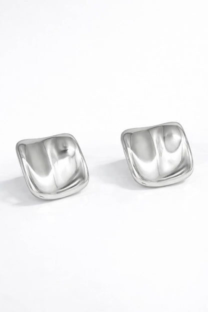 Boucles d'oreilles en acier inoxydable 124DY53N