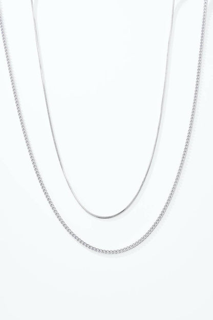 Stainless steel chain necklaces 224AQ271