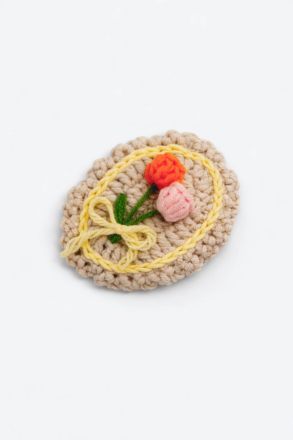 Crochet hair clip 6cm BRT010