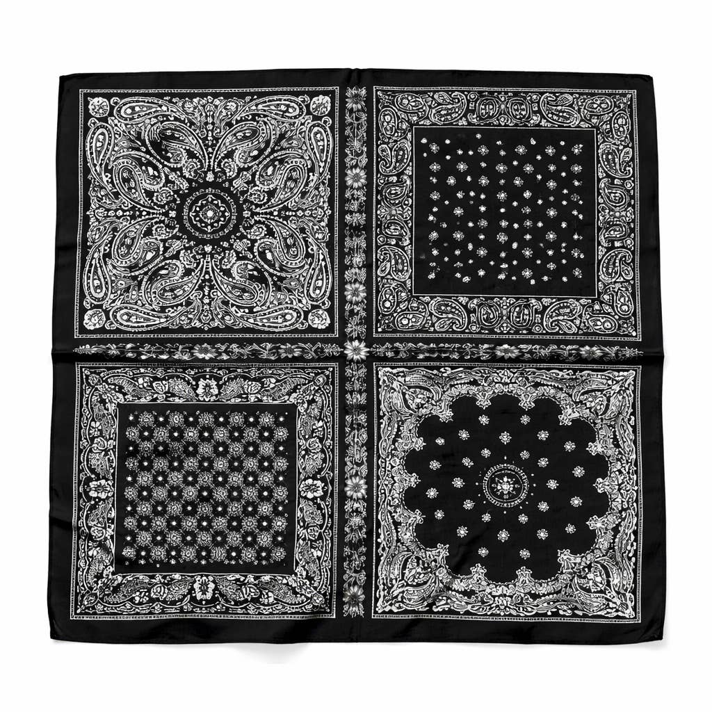 Foulard à motif 65 X 65 CM FL396DF