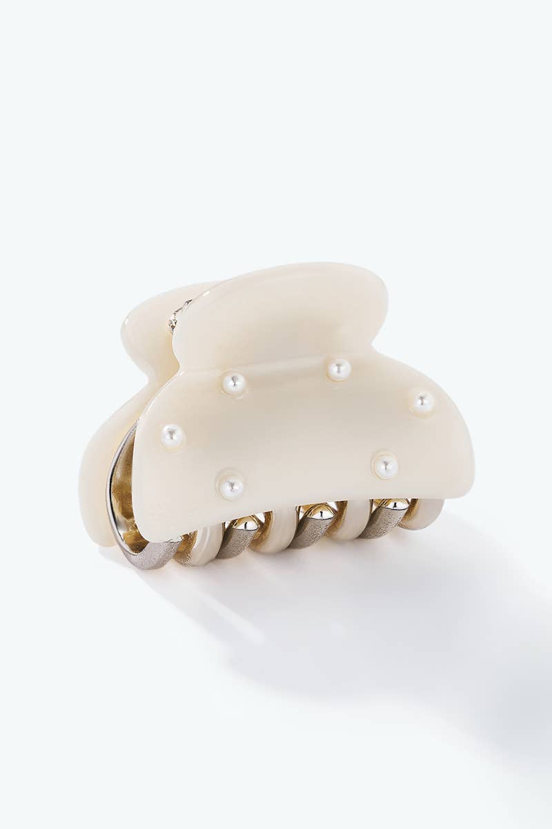 4 cm pearl mini hair clip YH165LY