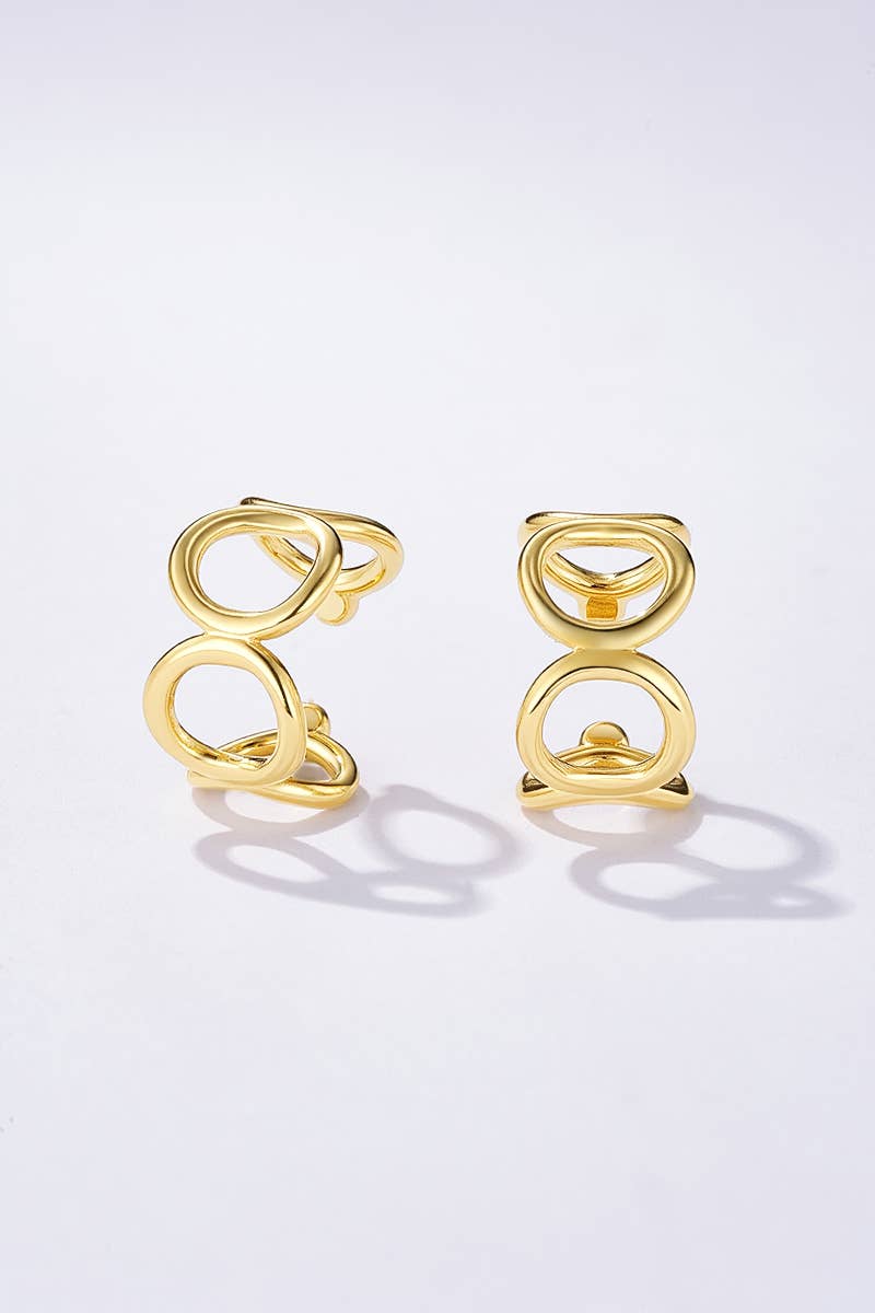 Stainless steel ear cuff 124AQ526