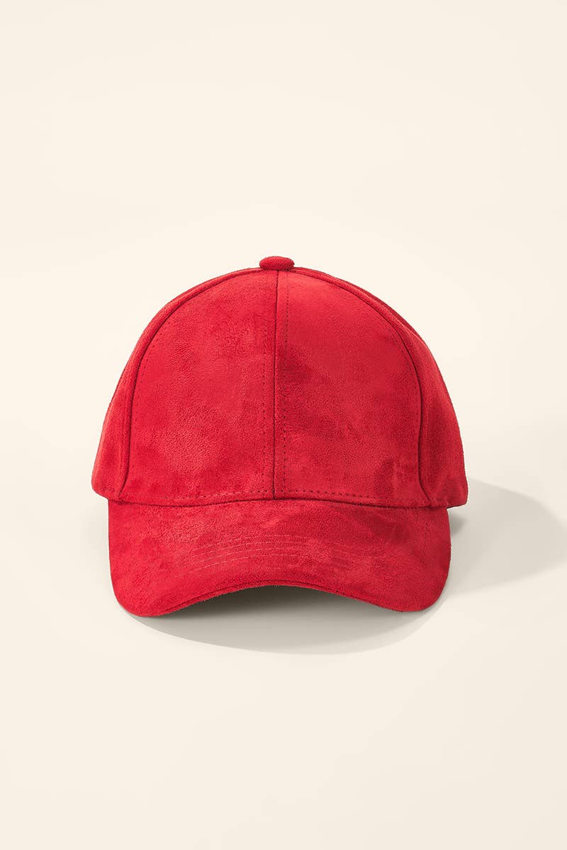 Casquette en suédine MJ328HK