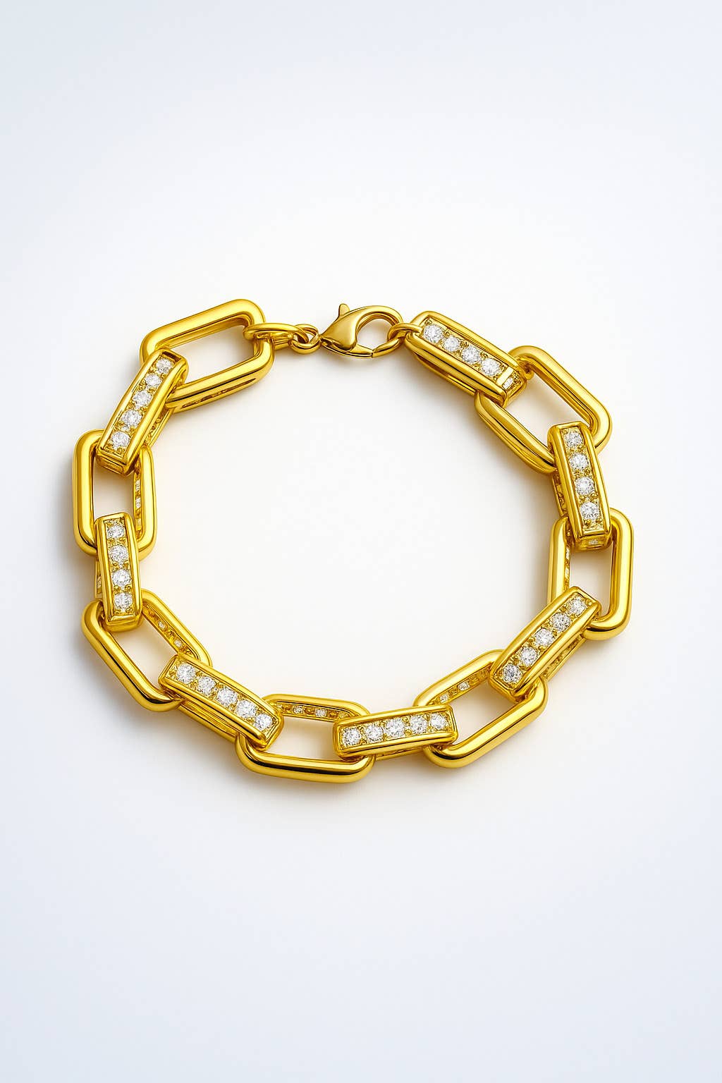 20cm alloy rhinestone bracelet 324KL22