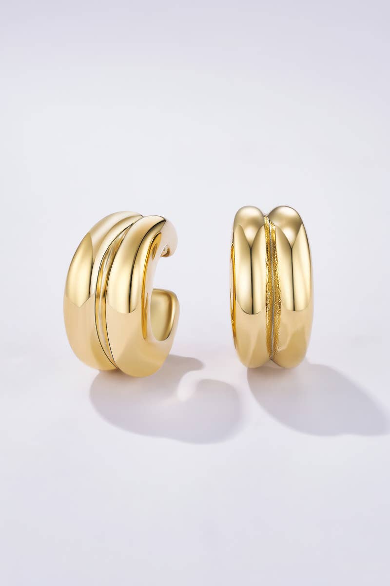 Stainless steel ear cuff 124AQ527