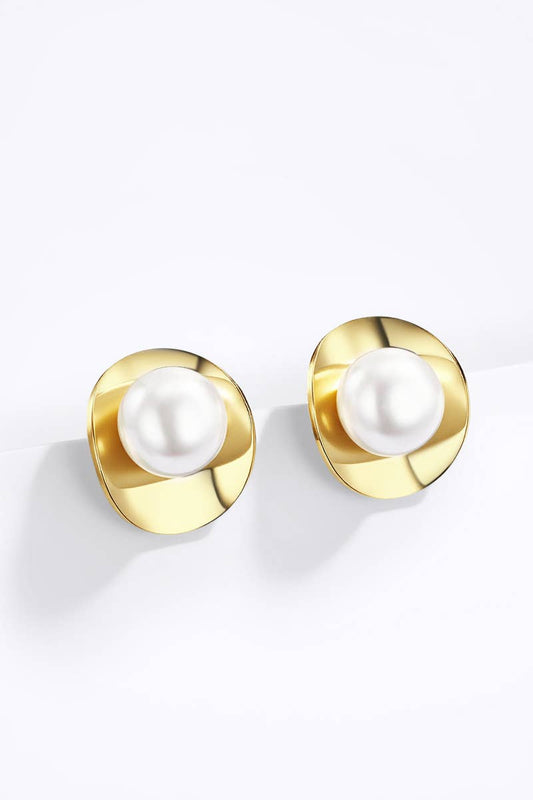 Boucles d'oreille en acier inoxydable 124AQ390