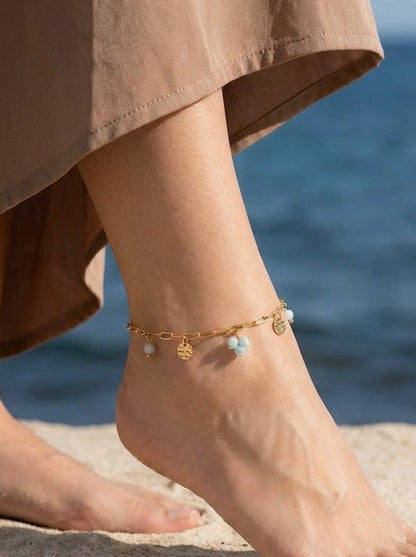 Stainless steel anklet 624RX57
