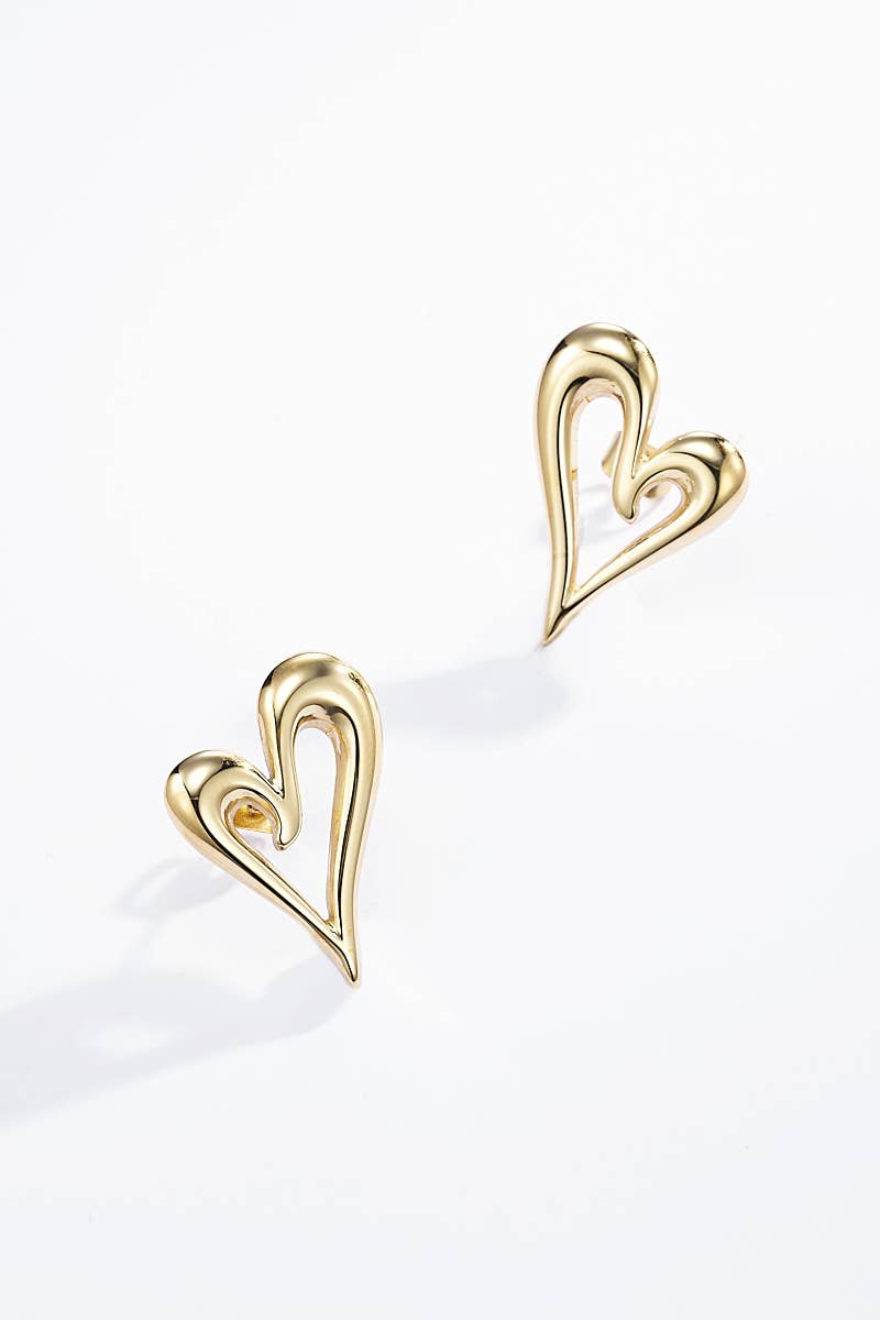 Boucles d'oreilles en acier inoxydable 124AQ256