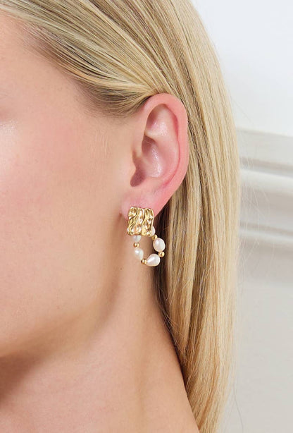 Boucles d'oreilles en acier inoxydable 124AQ245
