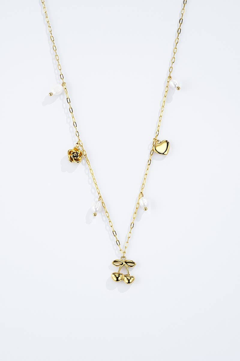 224AQ164 stainless steel necklaces