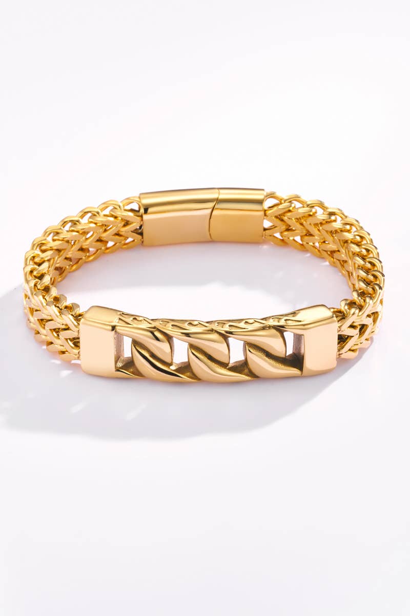 Stainless steel bracelet 324OP13