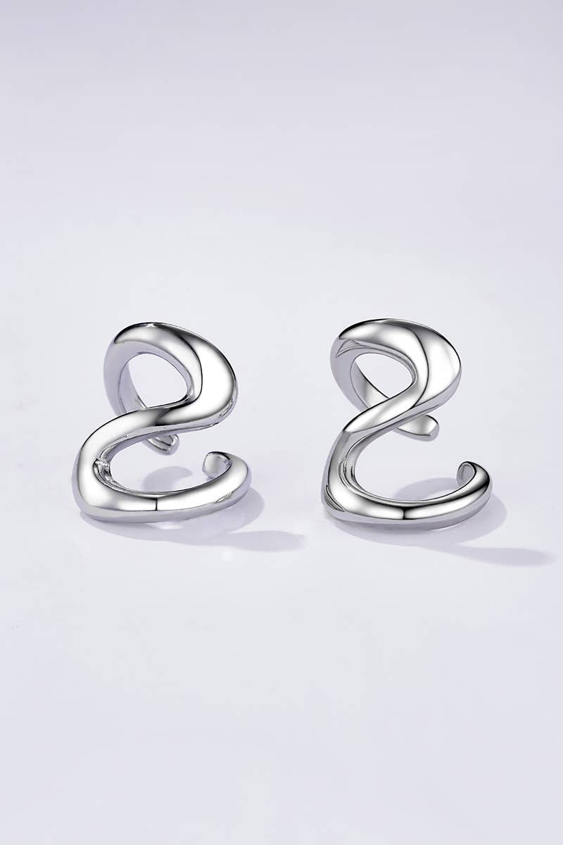 Stainless steel ear cuff 124AQ522
