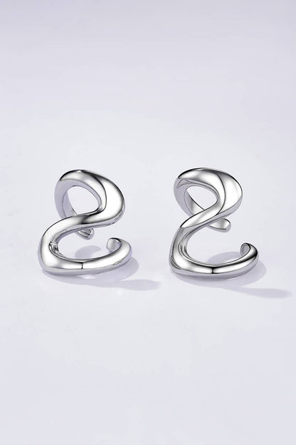 Stainless steel ear cuff 124AQ522