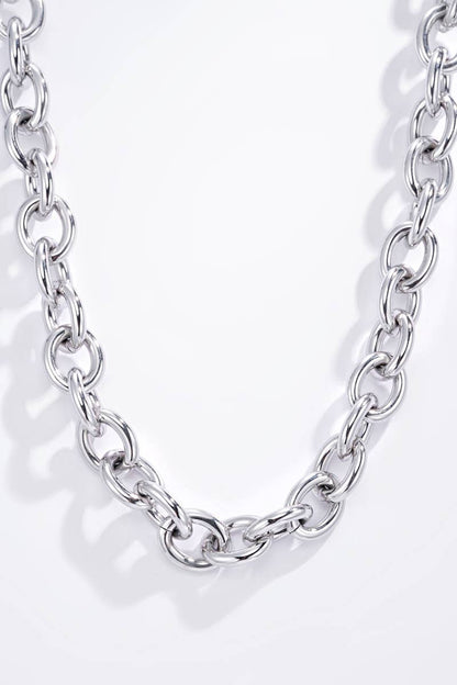 Collier chaîne en acier inoxydable 224RX37