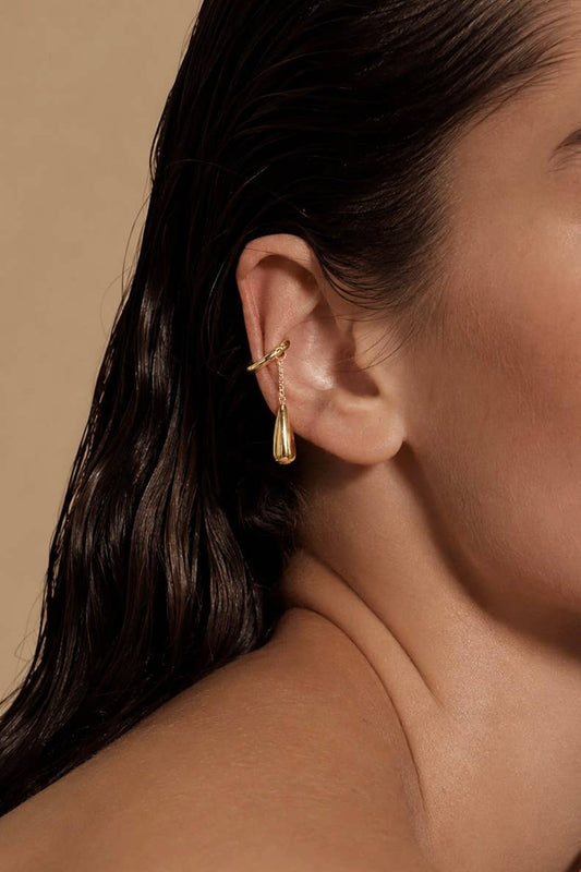 Stainless steel ear cuffs 124AQ657