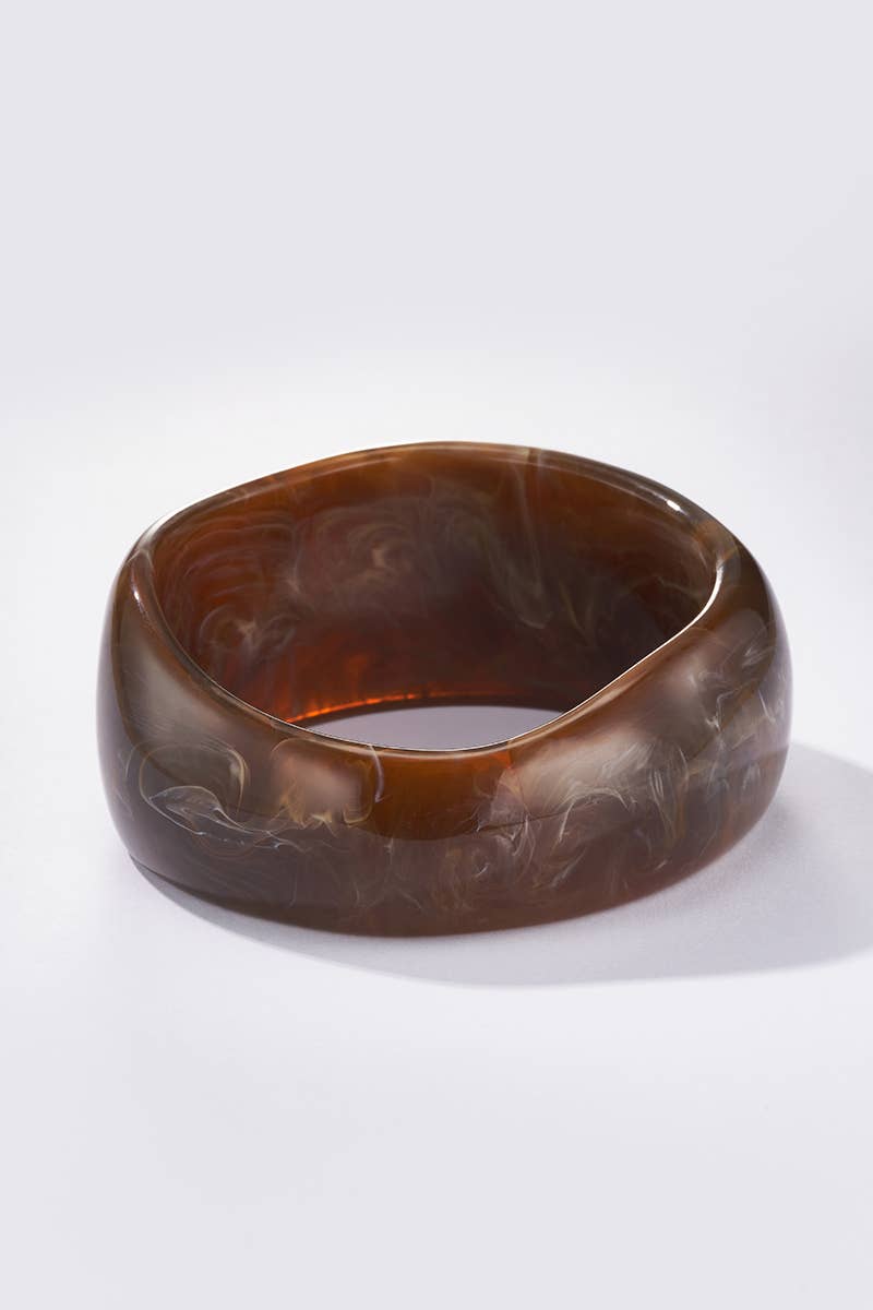 Resin bangle bracelets 324JJ07