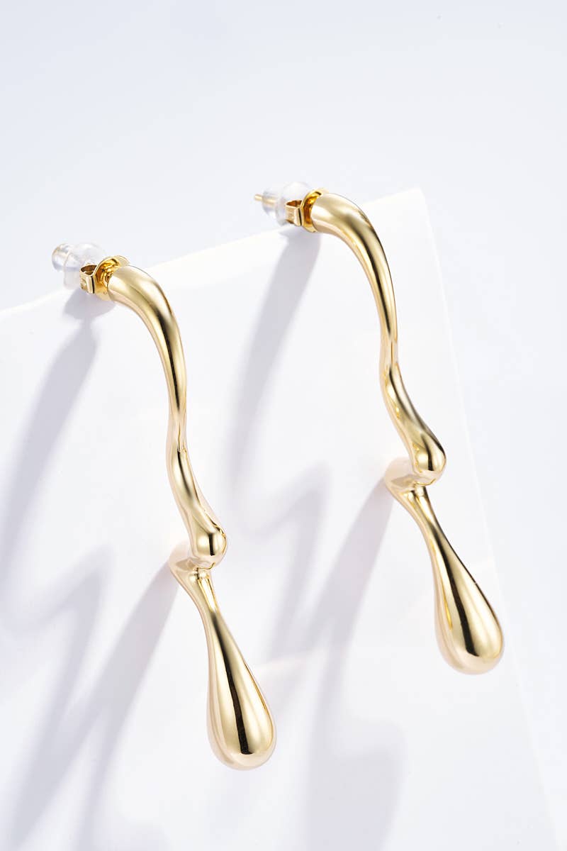 Boucles d'oreilles en acier inoxydable 124AQ291