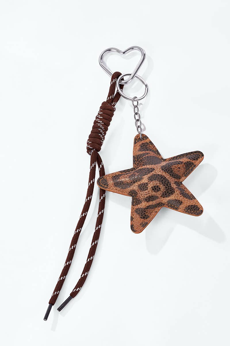 Grigri de sac Étoile léopard PC006MT