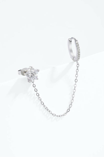 Boucles d'oreilles en acier inoxydable 124AQ661