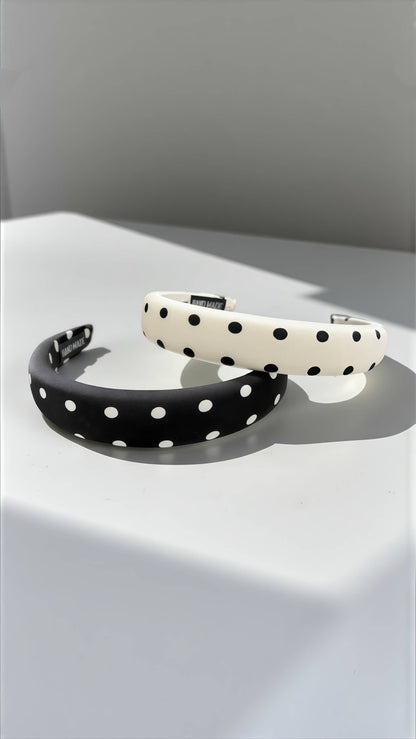 Polka dot headband ST300