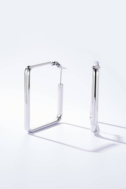 Stainless steel earrings 124AQ581