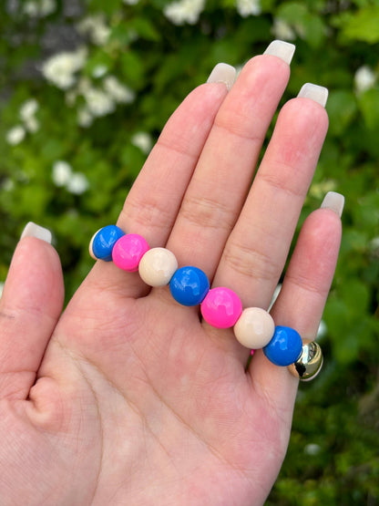 Bracelet colorés avec élastique 324CP04