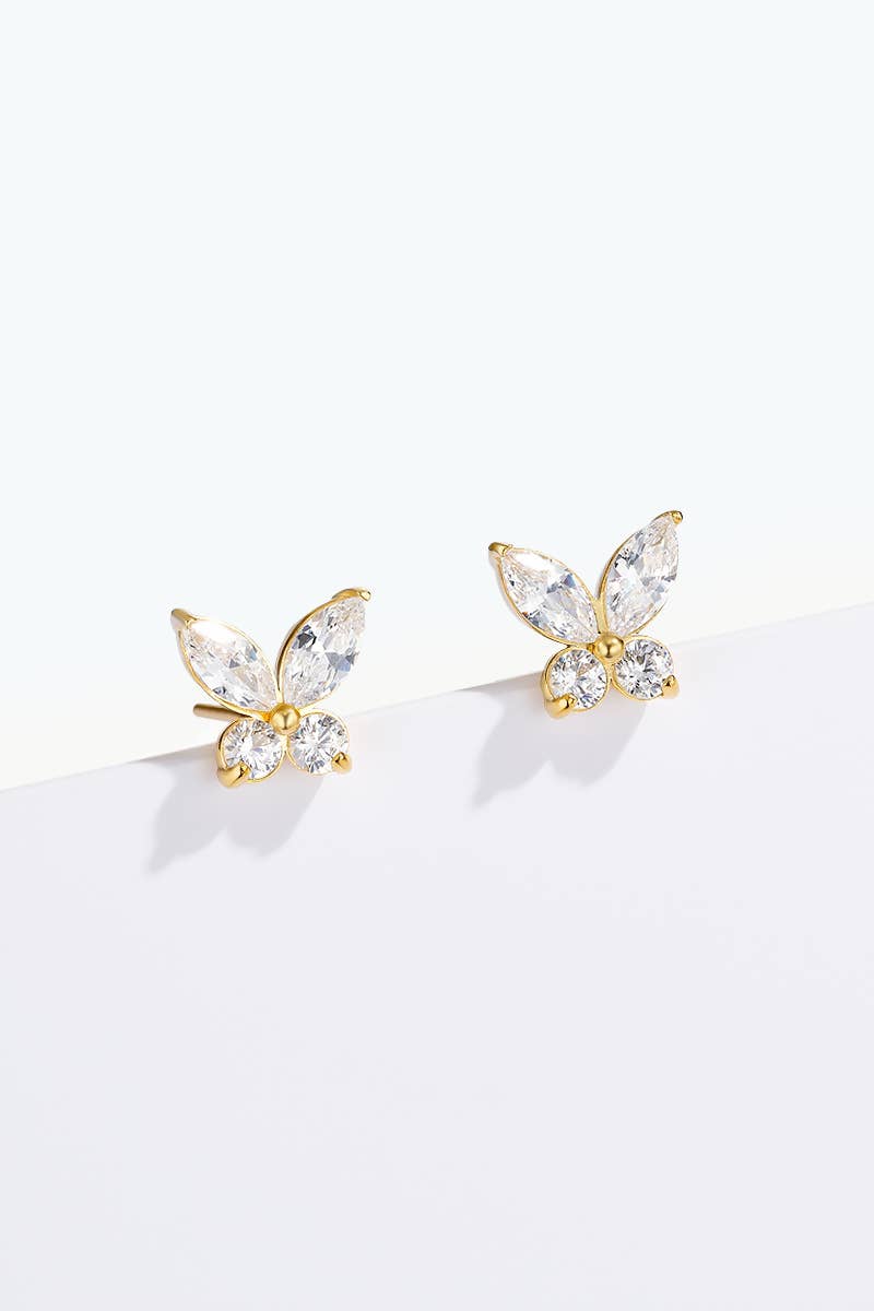 Stainless steel earrings 124AQ570