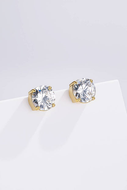 124RX204 stainless steel earrings