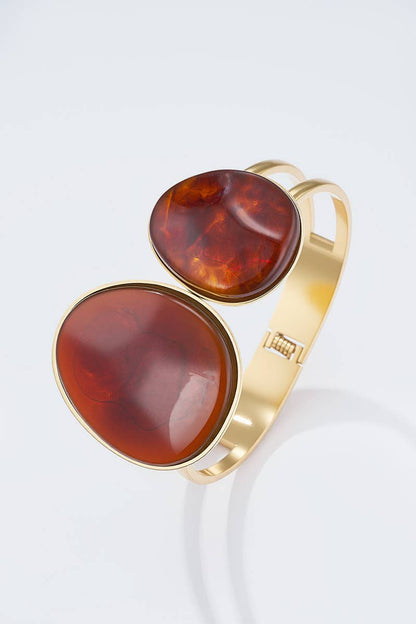 Stainless steel bangle bracelet 324RX152