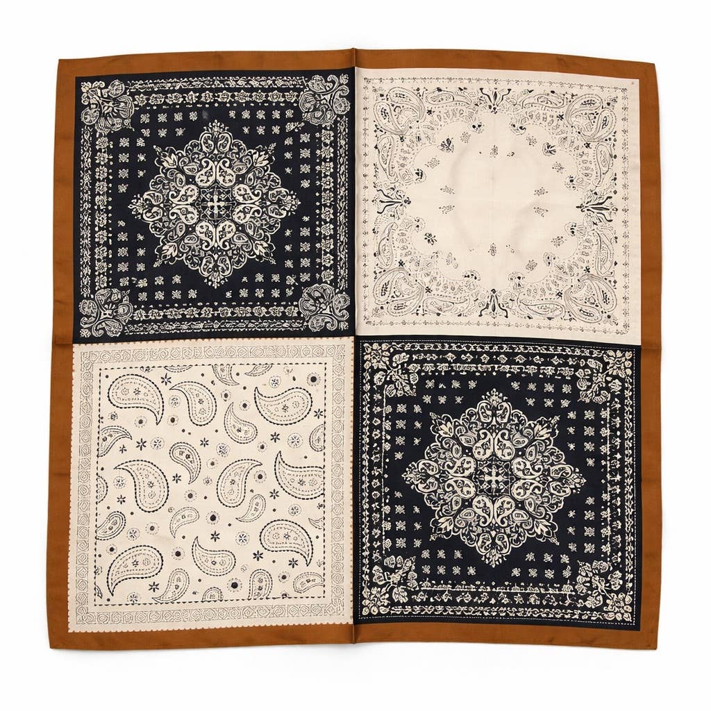 Foulard à motif 65 X 65 CM FL393DF