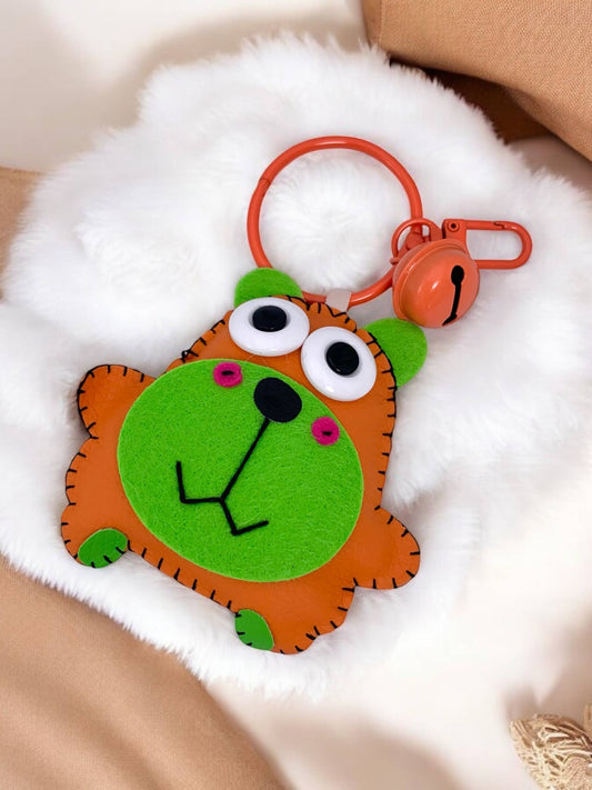 Porte-clé peluche avec clochette JSG55