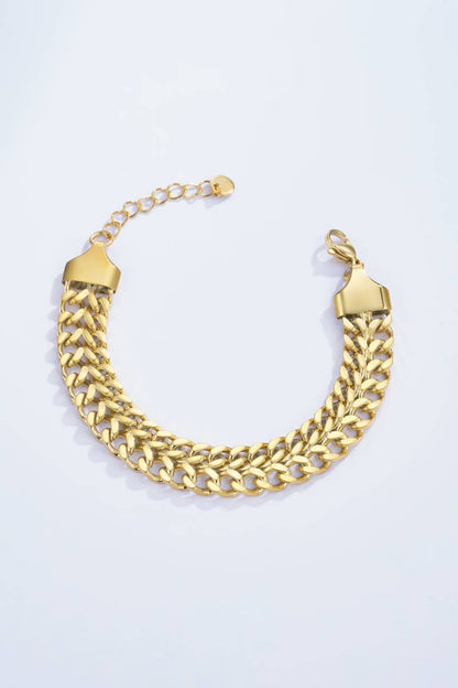 Bracelet chaîne en acier inoxydable 324AQ01